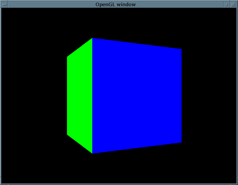 correct rotated cube