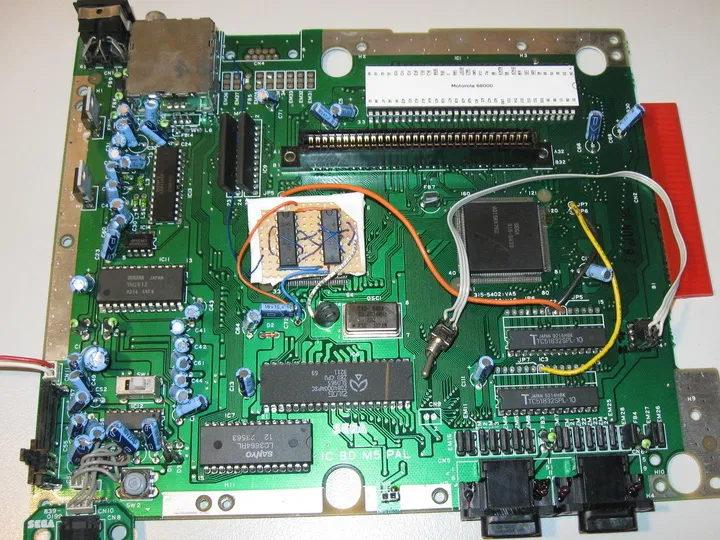 SEGA MegaDrive PAL/NTSC hack