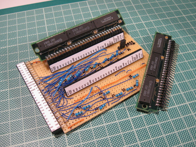 Amiga A500 30pin SIMM memory expansion
